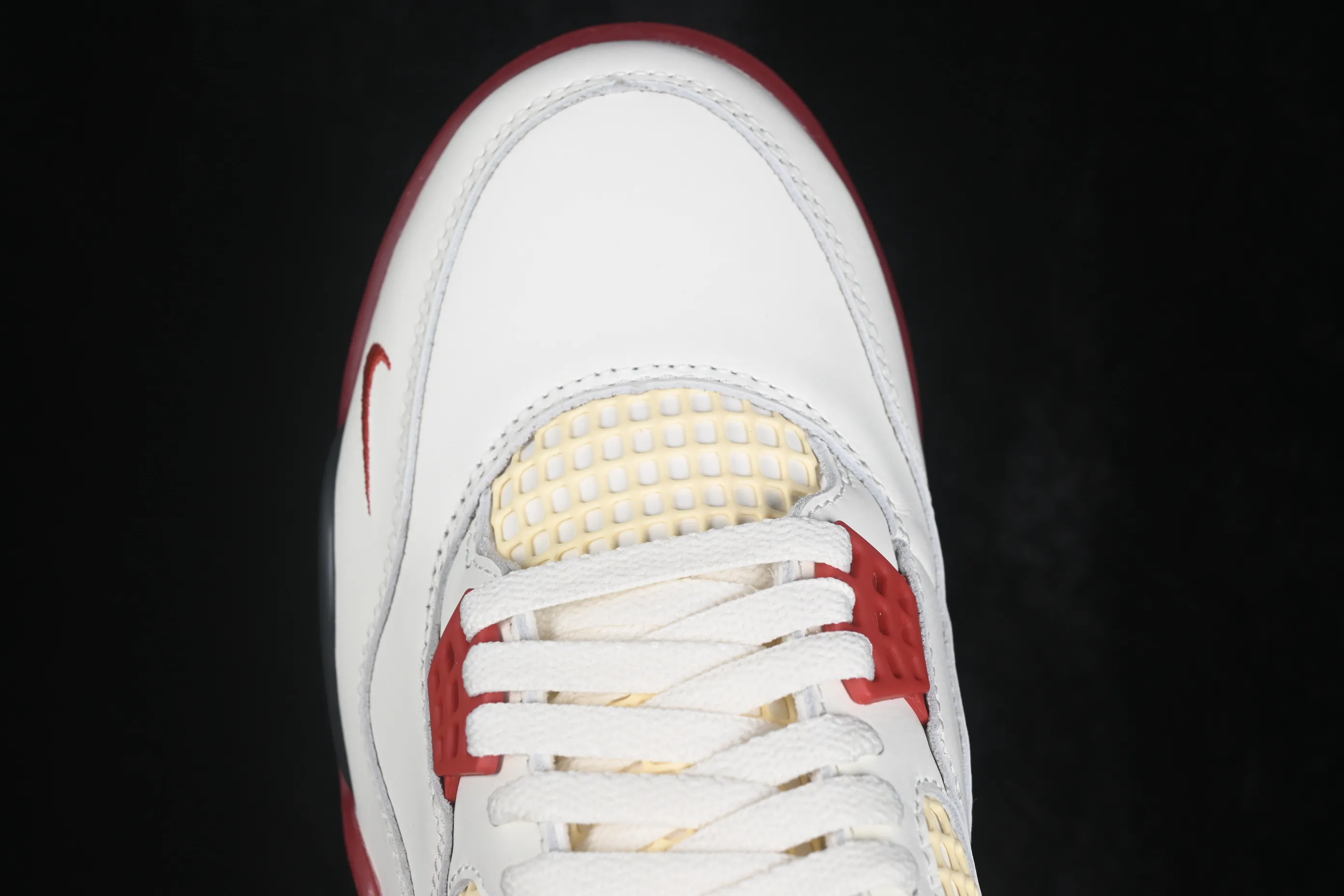 All Categories Air Jordan Jordan Series Basketball Shoes Air Jordan 4 OG Version Nigel Sylvester x Air Jordan 4 Retro "Brick After Brick" AJ4 Joe 4 White Red Urine Stains 2.0 IQ8055-100